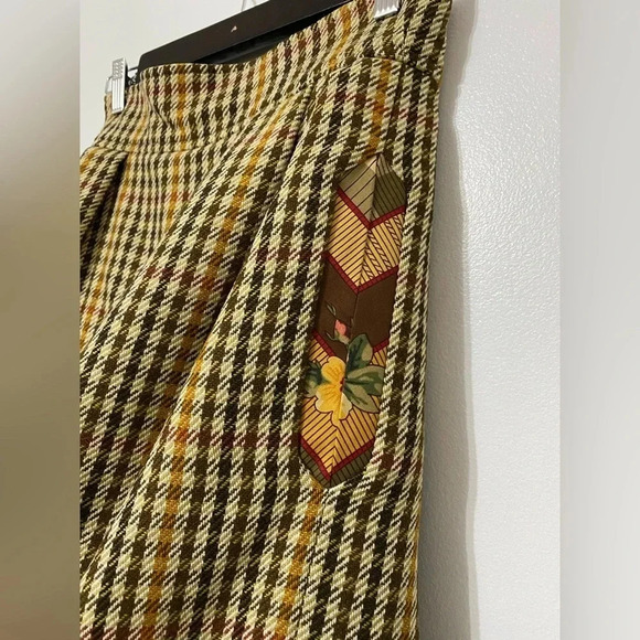 Vintage - RARE Checked Plaid Christian Lacroix Skirt - Picture 7 of 8